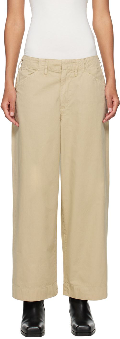 Rag & bone Beige Banks Trousers