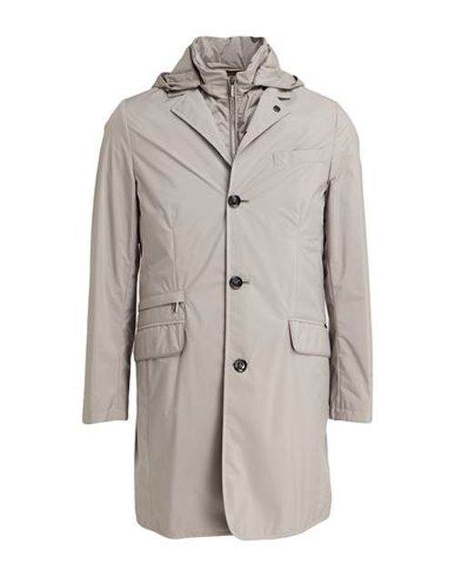 Man Coat Grey Size 34 Polyester