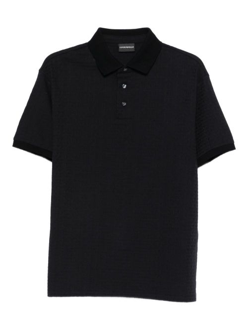 Logo cotton polo shirt