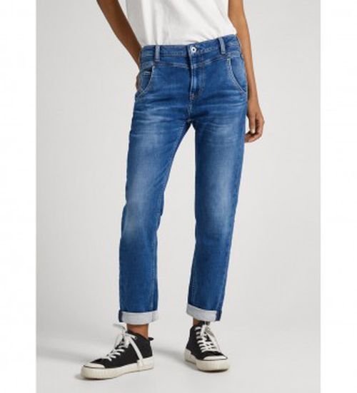 Pepe Jeans for woman. PL204178GX1 Blue Carey Jeans (26/30), Casual, Cotton, Sustainable