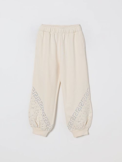 Pants Kids color Yellow Cream