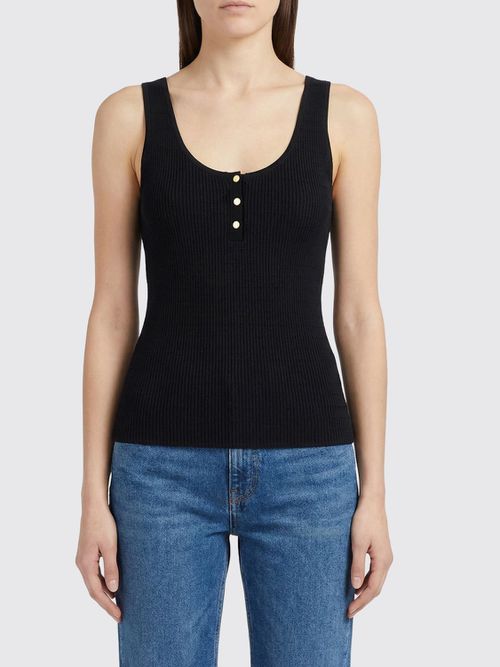 Top Woman color Black