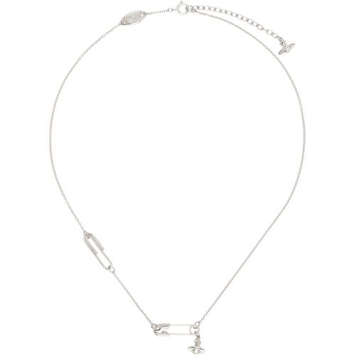 Safety Pin Pendant Necklace