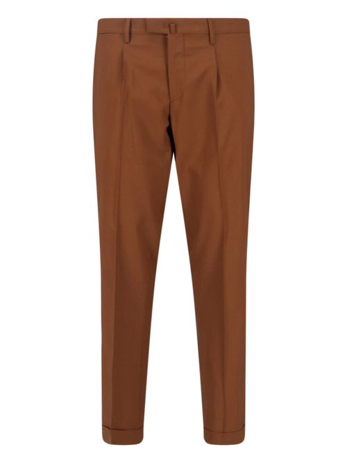 Wool-Blend Dress Trousers for Men