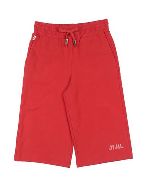 Kid Girl Shorts & Bermuda Shorts Red Size 12 Cotton, Elastane