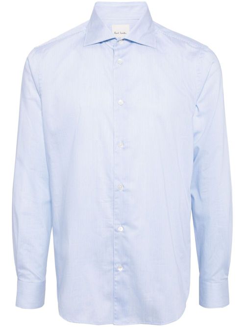 Striped cotton shirt - Blue