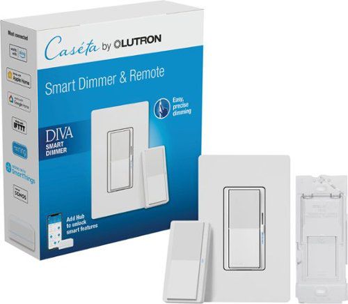 Diva 3-Way Smart Dimmer Switch Kit - White