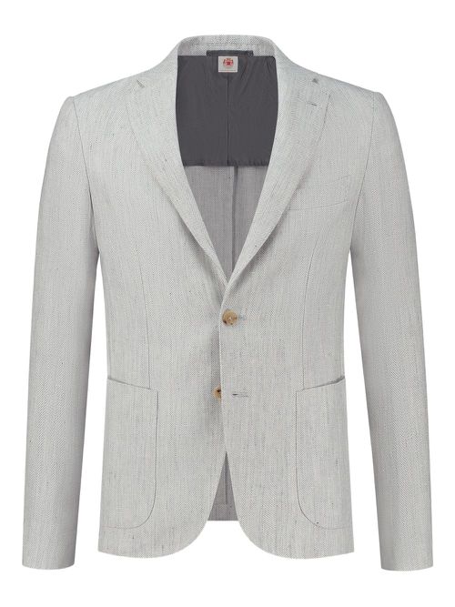 Single-breasted blazer - Grey