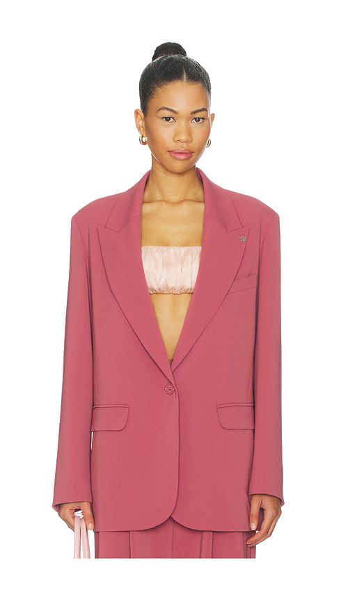 Aniye By Bella Over Jacket in Mauve. L. Also in M, S
