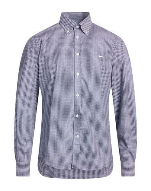 Man Shirt Navy Size XXL Cotton