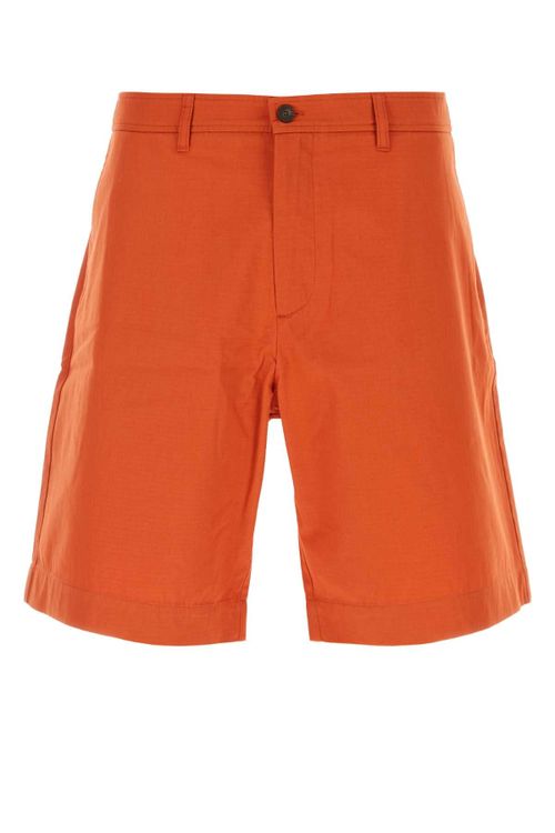 Cotton Shorts — Orange