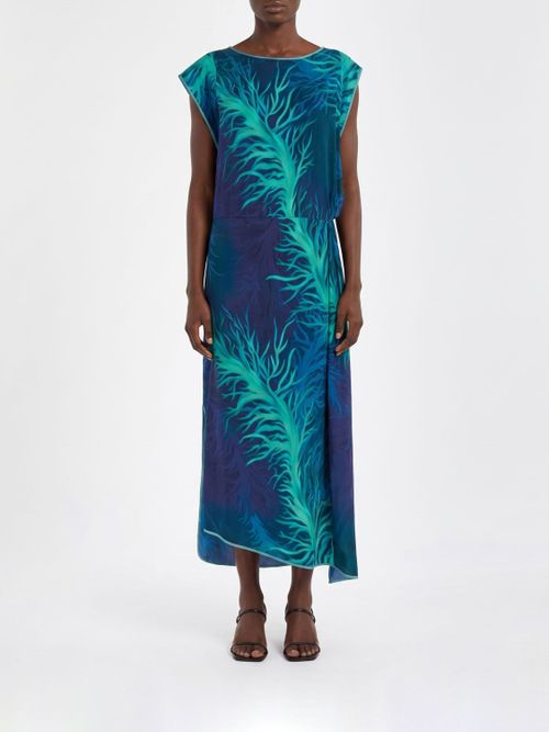 F. R.S FOR RESTLESS SLEEPERS Dress Woman color Blue