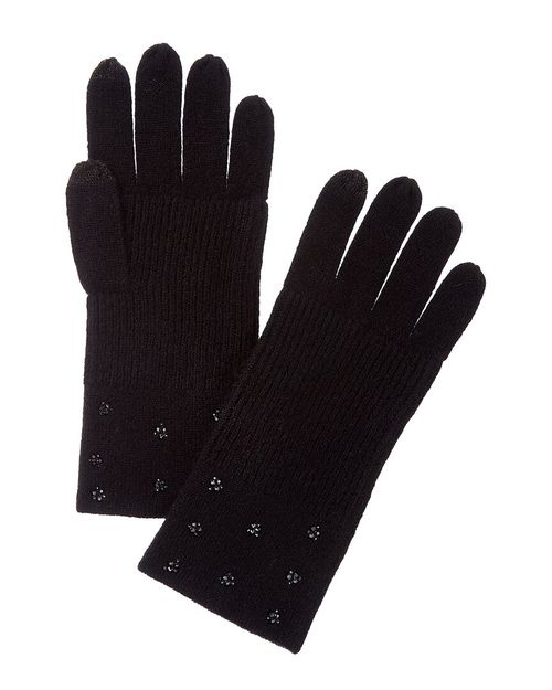 Cashmere Crystal Cuff Cashmere Gloves