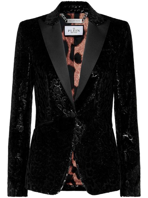 Single-breasted blazer - Black
