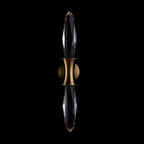True Brass LED Wall Sconce from the Mostra Collection
