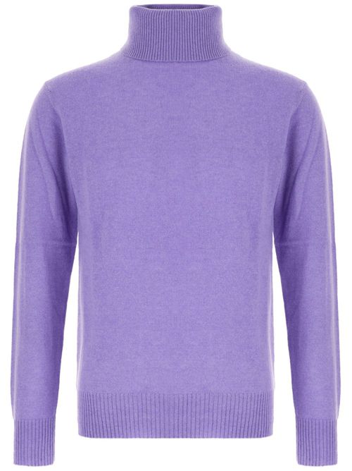 Roll neck sweater - Purple