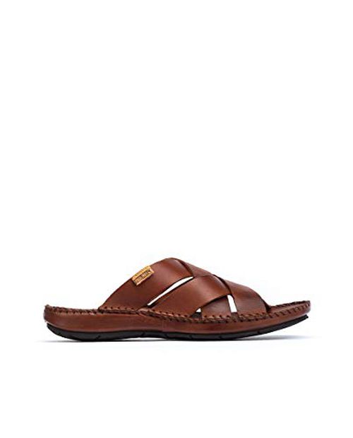 PIKOLINOS Flat Sandals Leather Tarifa for Man