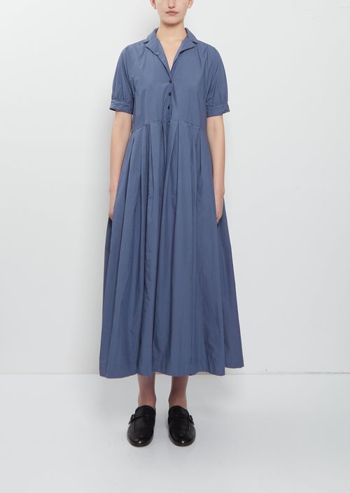 Bergfabel Mina Cotton Dress Blue