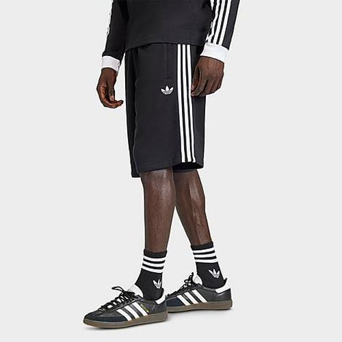 Men's Originals 3-Stripes French Terry Shorts in Black
