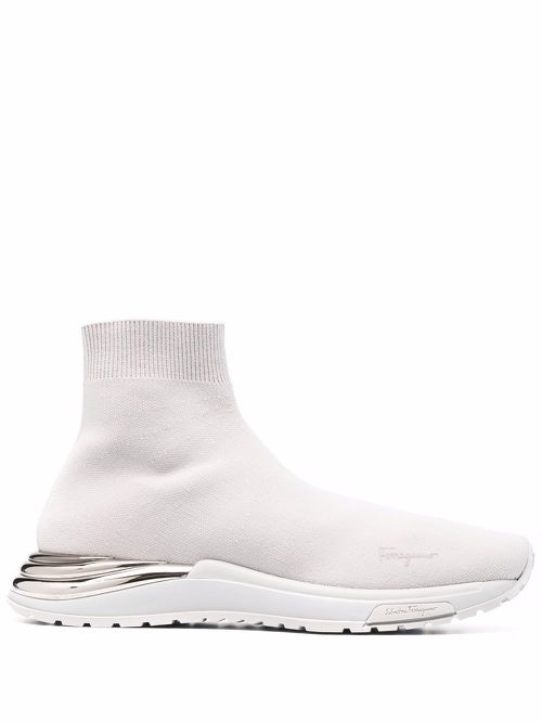 Ankle sock sneakers - Grey