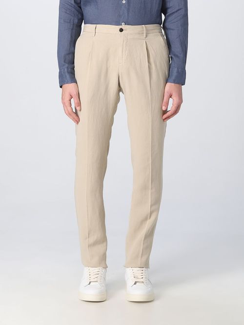 Pants Men color Beige