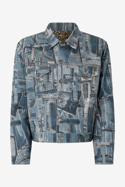 Capsule Collection Patchwork Denim Jacket