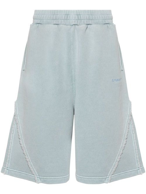 Cubist cotton track shorts - Blue