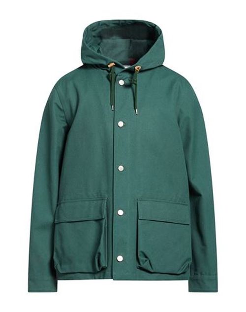 Man Jacket Green Size 4 Cotton