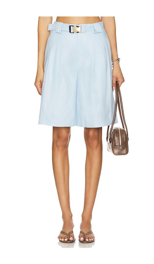 NICHOLAS Belinda Wide Leg Short in Baby Blue. -  2 also in