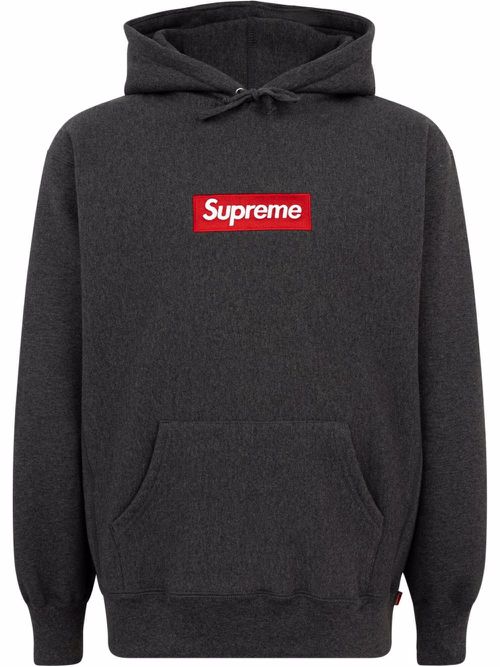 Box Logo hoodie - Grey