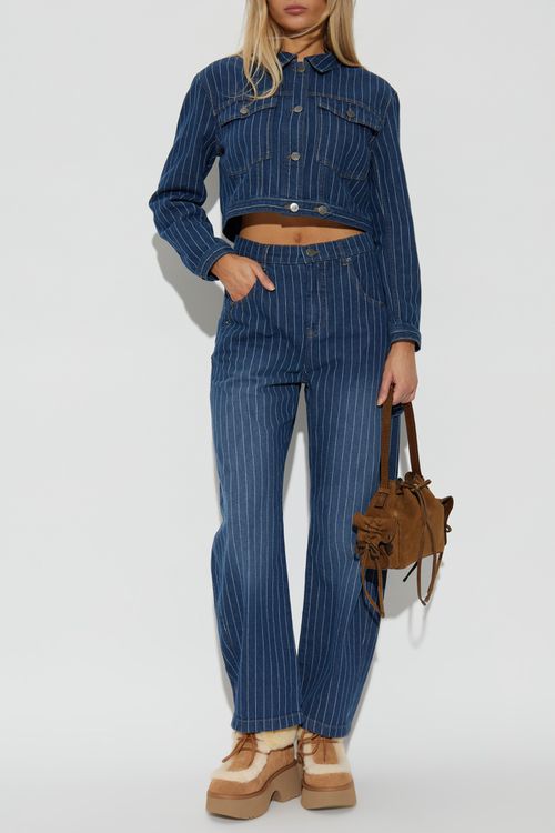 Shimo Trousers, Women's, Navy Blue