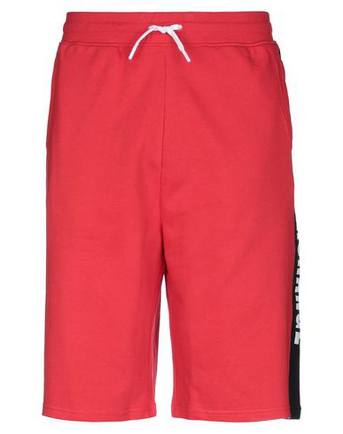 Armani Exchange Man Shorts & Bermuda Shorts Red Size L Cotton, Elastane
