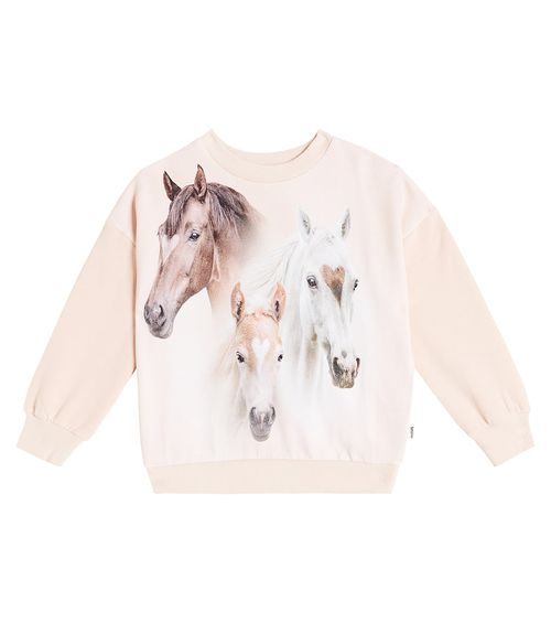 Molo Maxi printed cotton sweatshirt