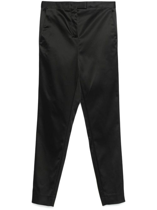 Satin trousers - Black