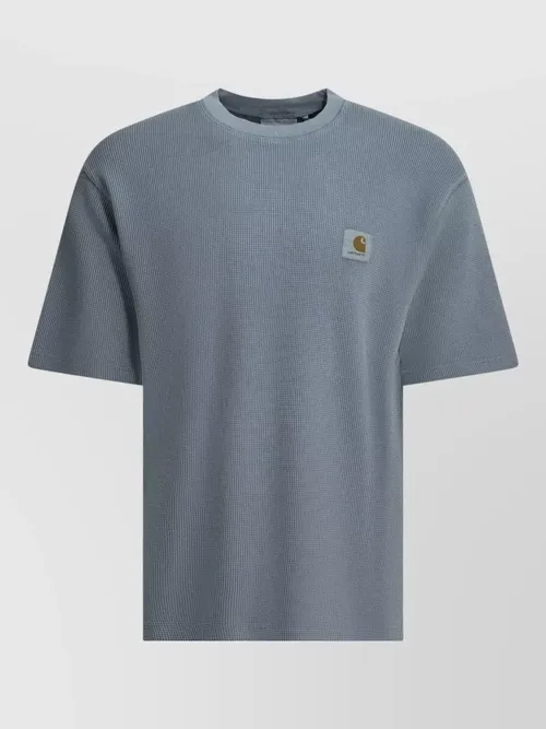 Carhartt Wip - nelson waffle crew neck short sleeve t shirt