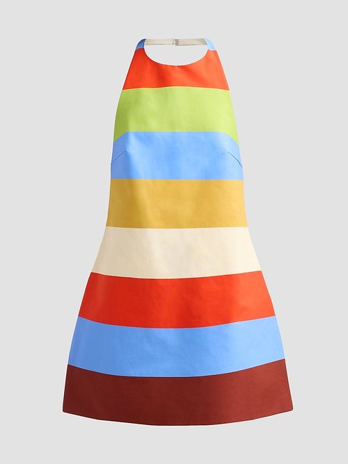 Women's Lanny Stripe Shift Mini Dress - Multi Stripe
