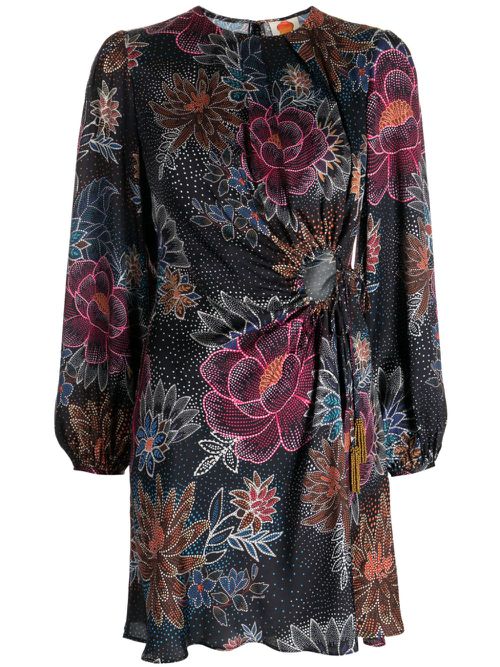 Mine floral-print minidress - Multicolour