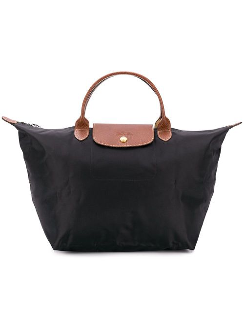 Medium Le Pliage tote bag - Black