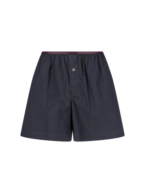 Neri & Grigi-Style Trousers in Cotton-Silk Blend