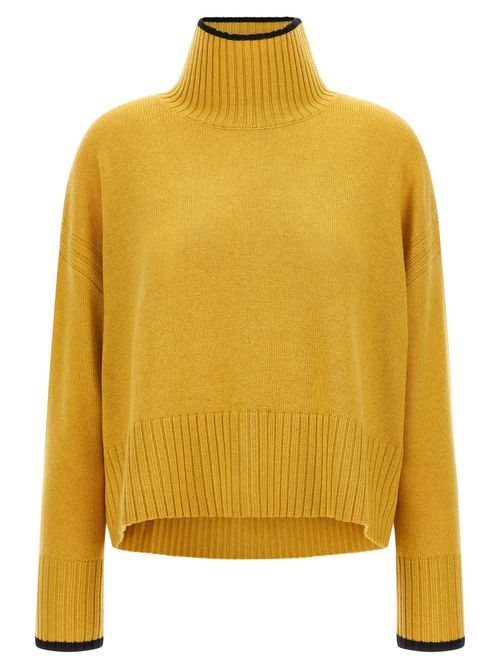 Turtleneck Sweater — Yellow