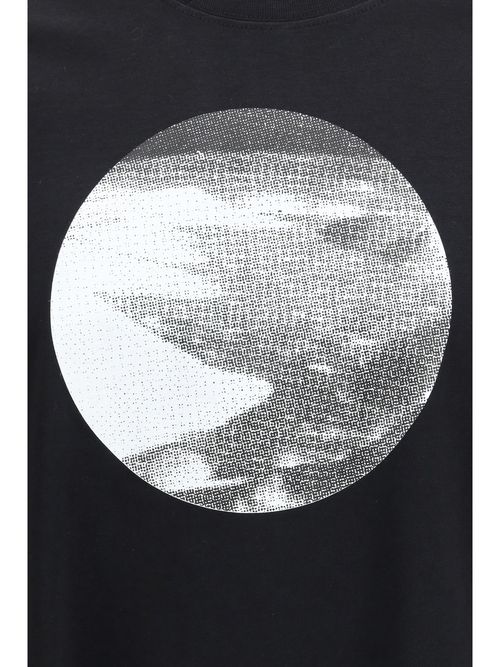 Desert Print T-Shirt — Black