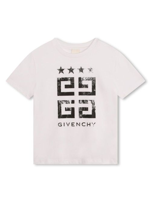 4G-print organic cotton T-shirt - White