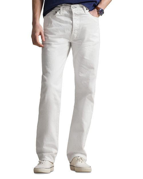 Heritage Straight Jeans in White