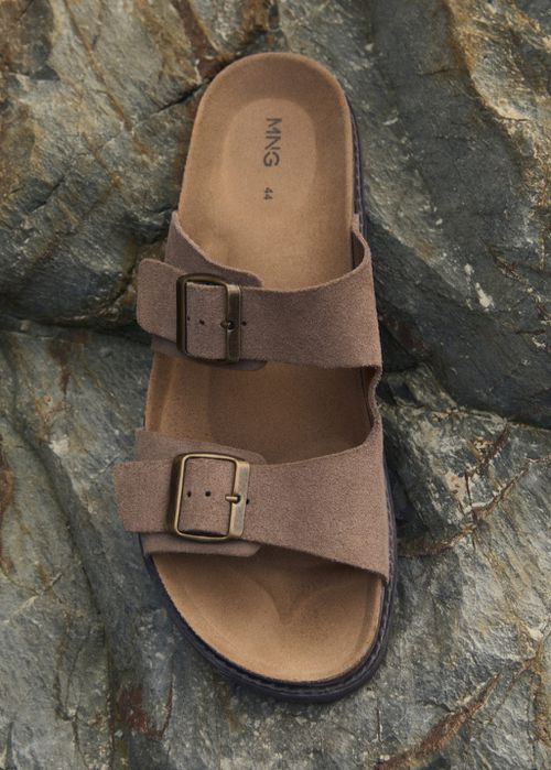 SANDALS medium brown - Man - 