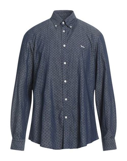 Man Shirt Black Size L Cotton
