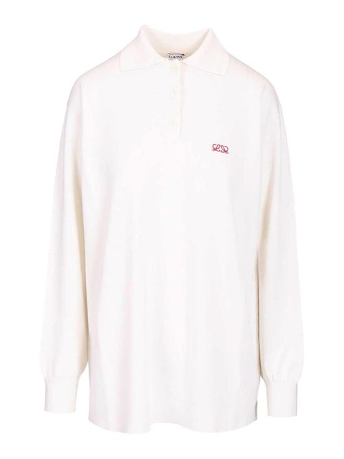 Cashmere And Silk Blend Polo Shirt