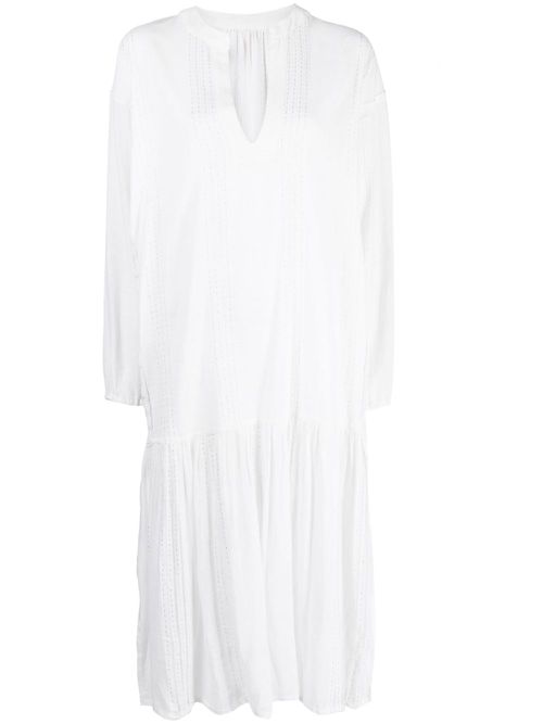 Abira Poet shirt dress - White
