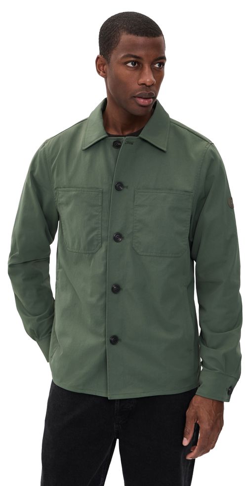 Basil Shirt Jacket Thyme Green