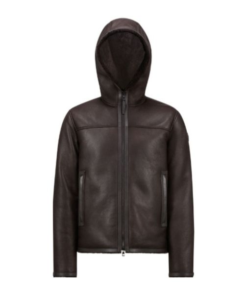 Charnassere Nappa Leather Down Jacket