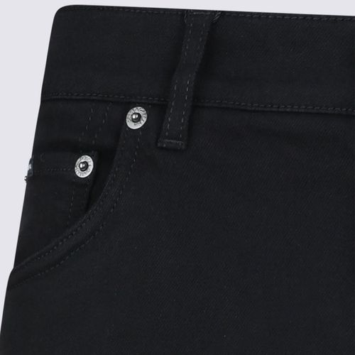 Black Cotton Jeans